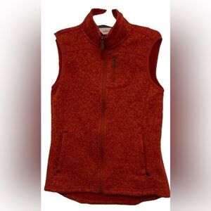 Orvis Brick Red Knit Sweater